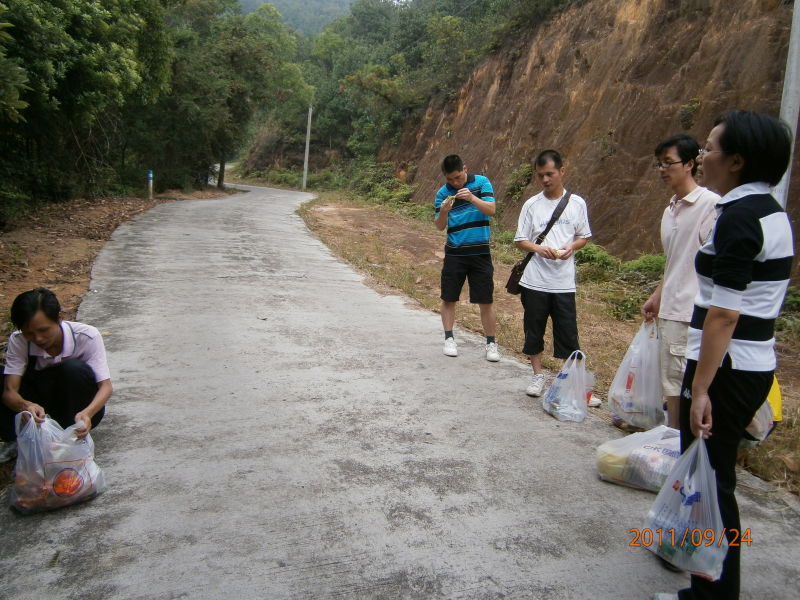 东泰国际 公司 9月份 马峦山 活动