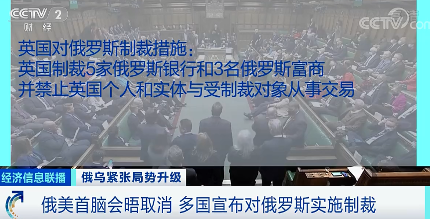 乌克兰全境进入战时状态，多国宣布对俄罗斯实施经济制裁！对航运有何影响？